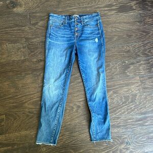 Madewell 10” High-Rise Skinny jeans